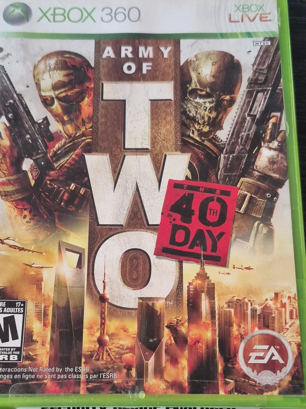 - Army of Two: The 40th Day (Green)